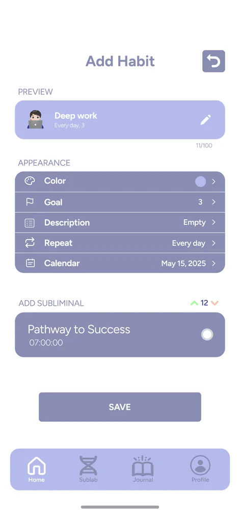 Mid-fidelity wireframe screen